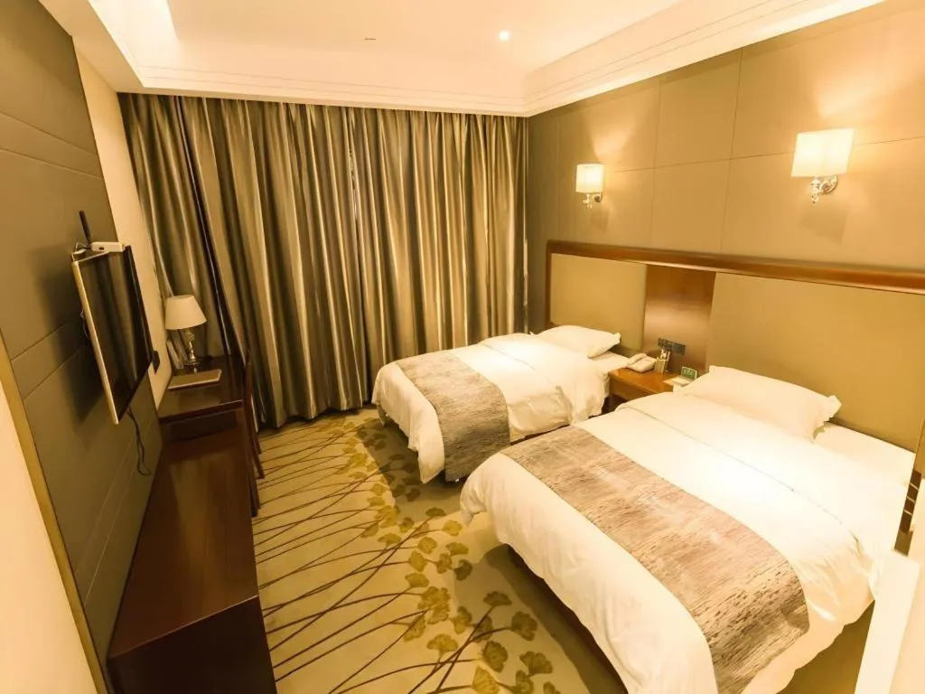 Bed in GreenTree Alliance Disneyland North Gate