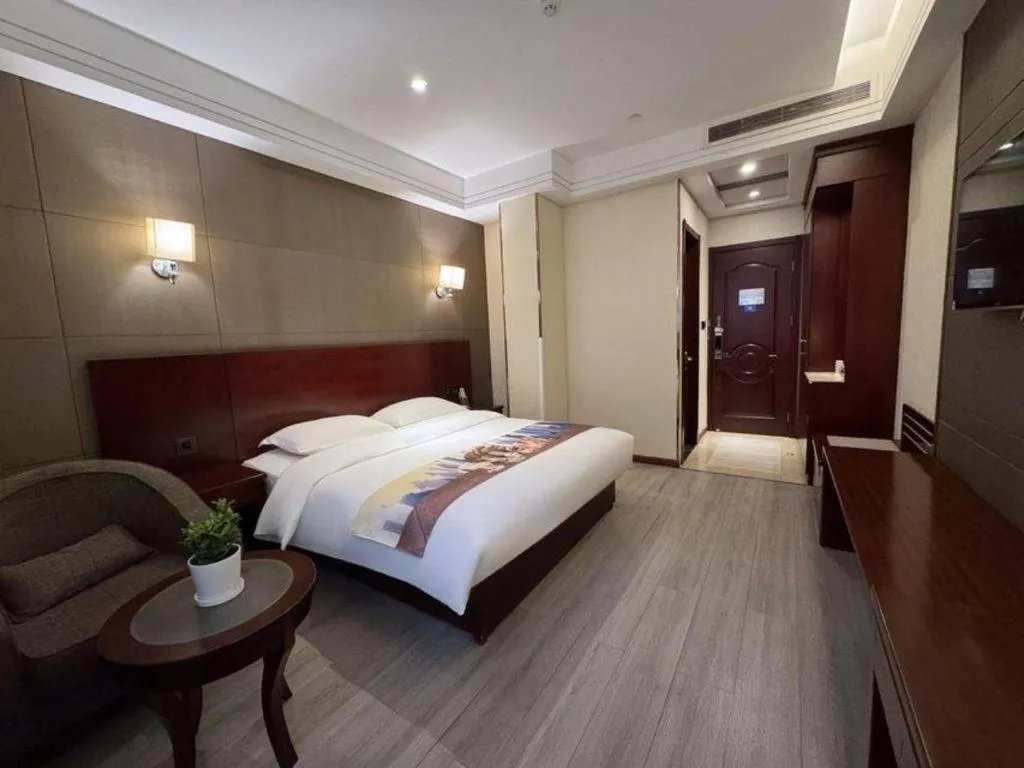 Bed in GreenTree Alliance Disneyland North Gate