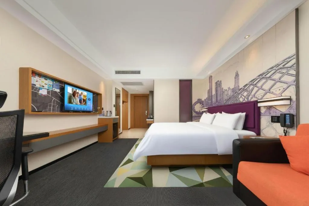 Bed in Hampton by Hilton Guangming Shenzhen