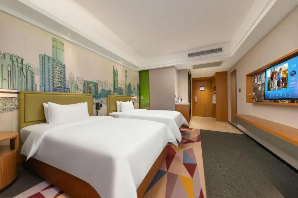 Bed in Hampton by Hilton Guangming Shenzhen