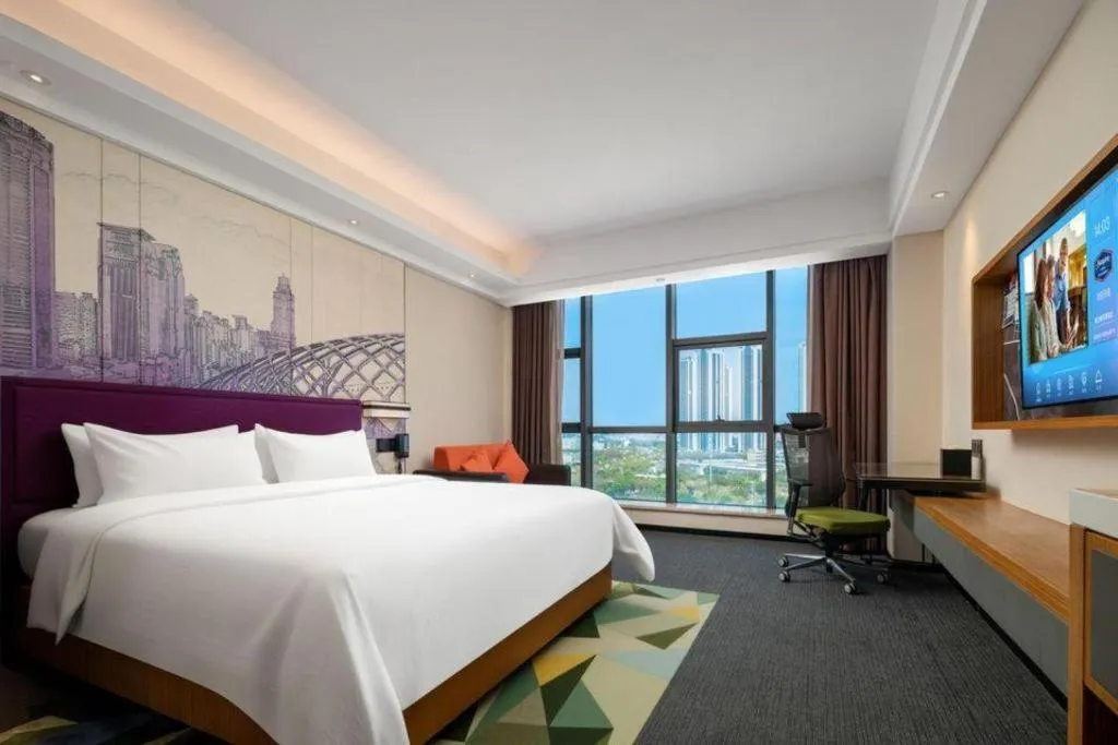 Bed in Hampton by Hilton Guangming Shenzhen