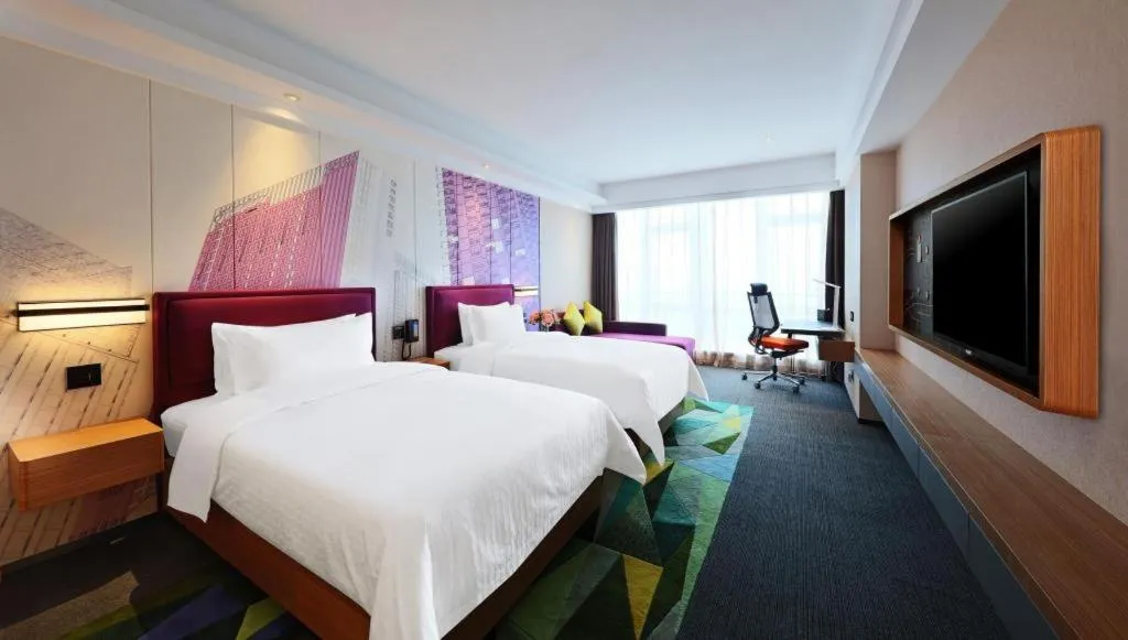 Bed in Hampton by Hilton Guangming Shenzhen