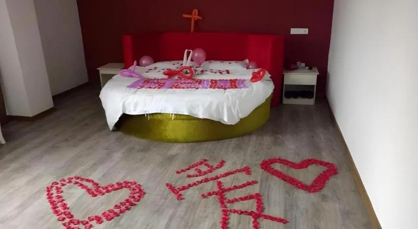 Bed in JUNYI Hotel Jiangxi Xinyu Baoshi Park