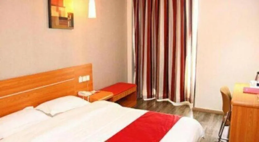 Bed in Thank Inn Hotel Hebei Hengshui Ronghua North Street