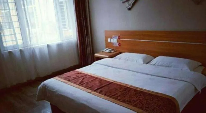 Bed in Thank Inn Hotel Hebei Hengshui Ronghua North Street
