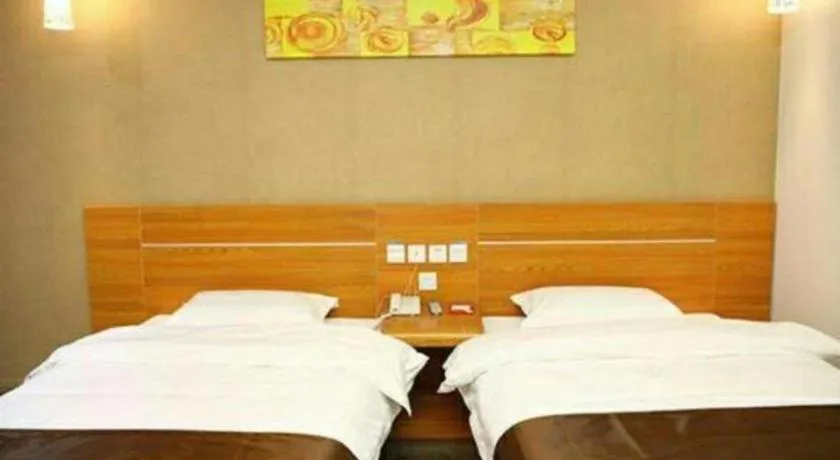 Bed in Thank Inn Hotel Hebei Hengshui Ronghua North Street
