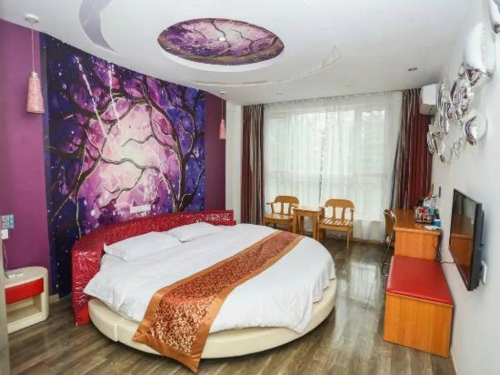 Bed in Thank Inn Hotel Hebei Hengshui Ronghua North Street