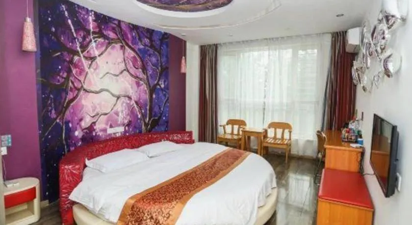 Bed in Thank Inn Hotel Hebei Hengshui Ronghua North Street
