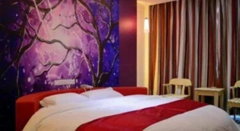 Bed in Thank Inn Hotel Hebei Hengshui Ronghua North Street