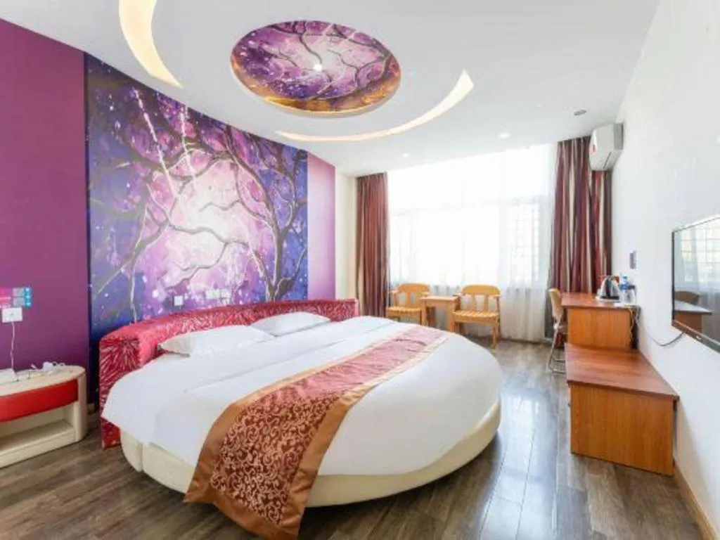 Bed in Thank Inn Hotel Hebei Hengshui Ronghua North Street