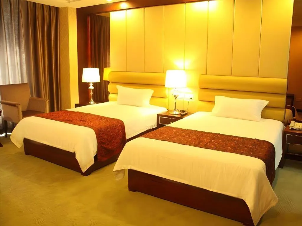 Bed in Shanghai Dikang Boutique Hotel