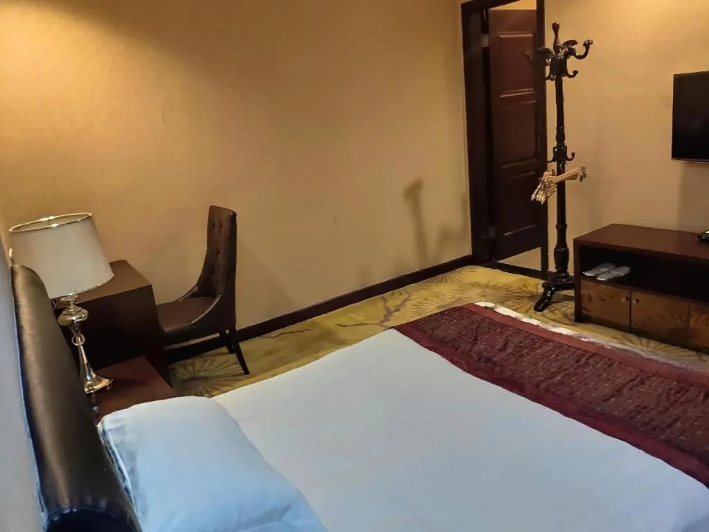 Bed in Shanghai Dikang Boutique Hotel