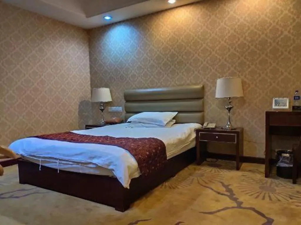 Bed in Shanghai Dikang Boutique Hotel