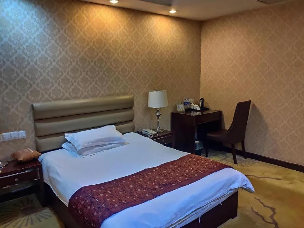 Bed in Shanghai Dikang Boutique Hotel