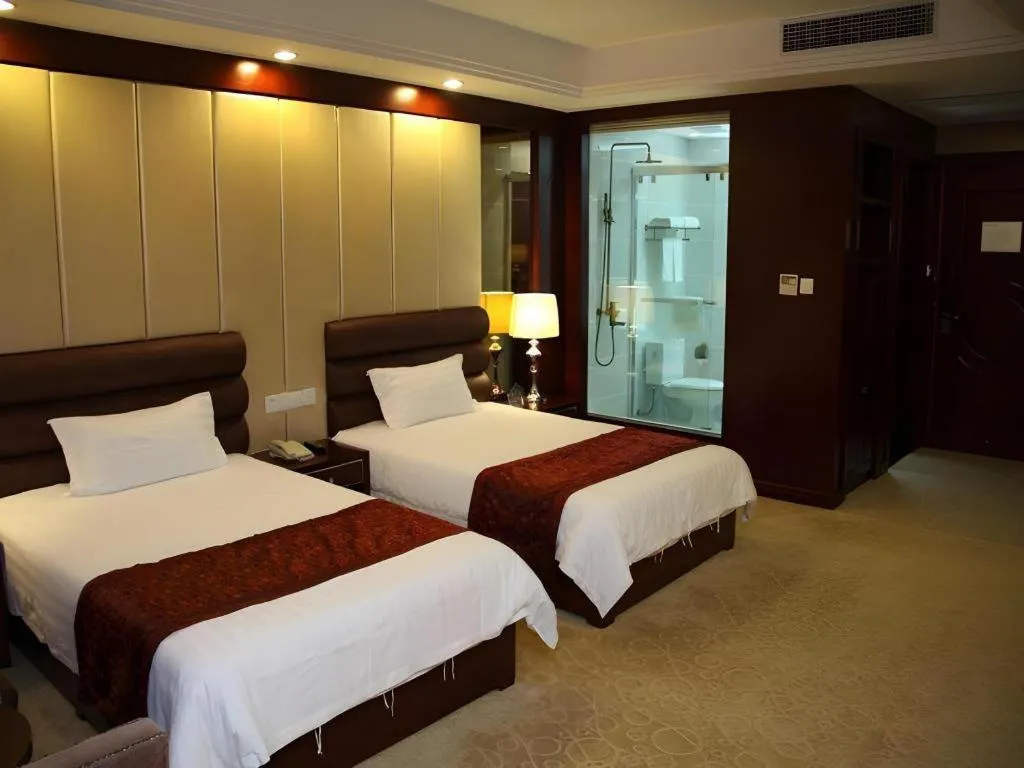 Bed in Shanghai Dikang Boutique Hotel