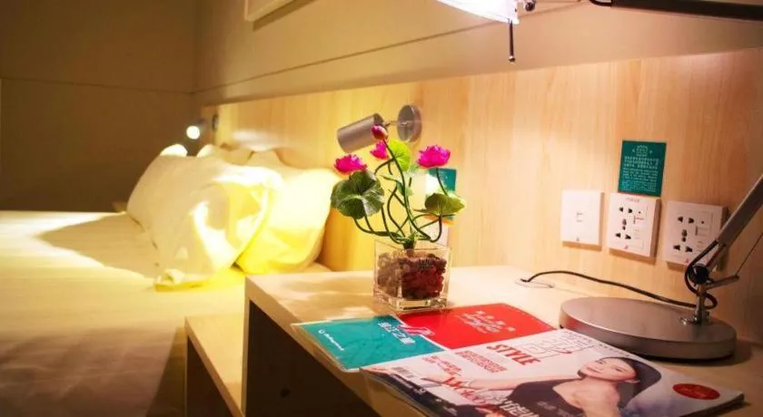 Bed in Jinjiang Inn Pingliang West Railway Station Xuanhe New City