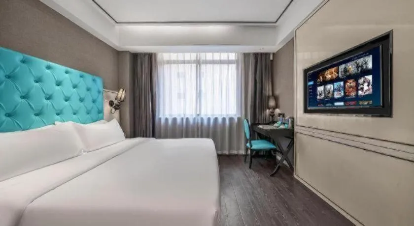 Bed in Xana Hotelle Chongqing Jiefangbei Center Branch
