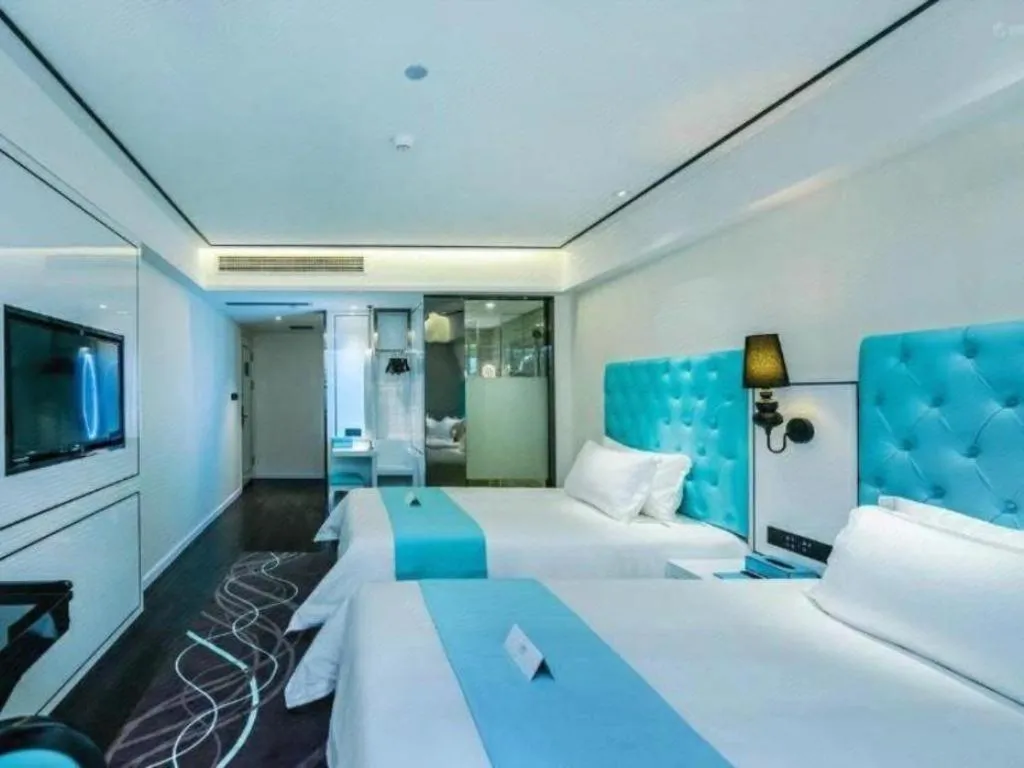 Bed in Xana Hotelle Chongqing Jiefangbei Center Branch