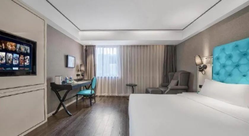 Bed in Xana Hotelle Chongqing Jiefangbei Center Branch