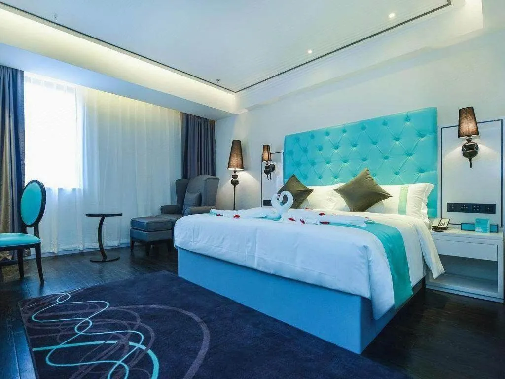 Bed in Xana Hotelle Chongqing Jiefangbei Center Branch