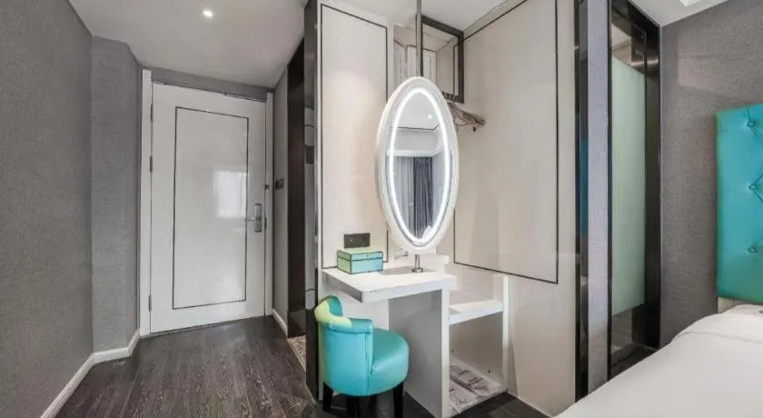 Bed in Xana Hotelle Chongqing Jiefangbei Center Branch