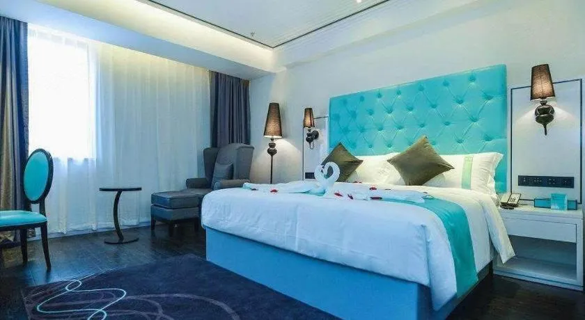 Bed in Xana Hotelle Chongqing Jiefangbei Center Branch