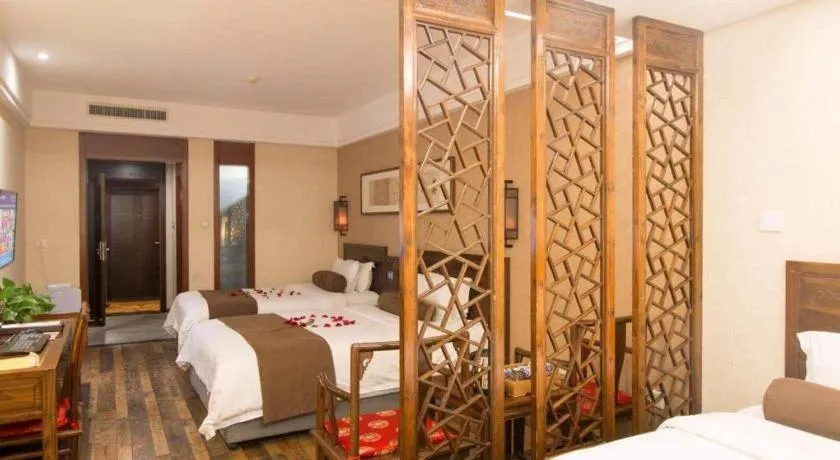 Bed in James Joyce Coffetel Xian Dayanta Metro Station Branch