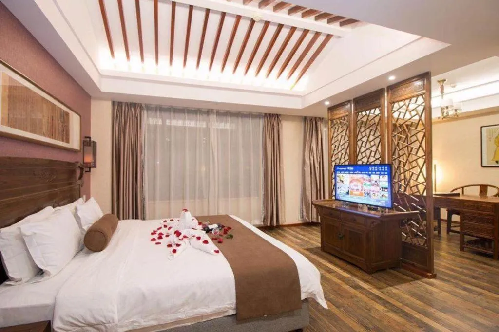 Bed in James Joyce Coffetel Xian Dayanta Metro Station Branch