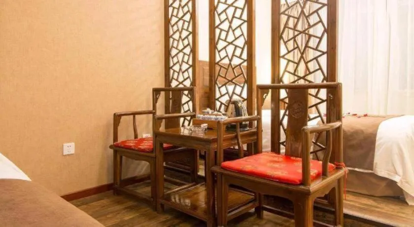 Bed in James Joyce Coffetel Xian Dayanta Metro Station Branch