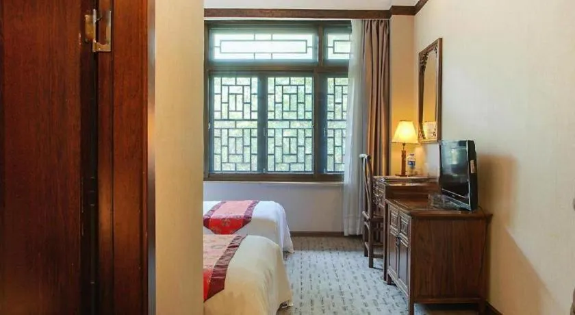 Bed in James Joyce Coffetel Xian Dayanta Metro Station Branch