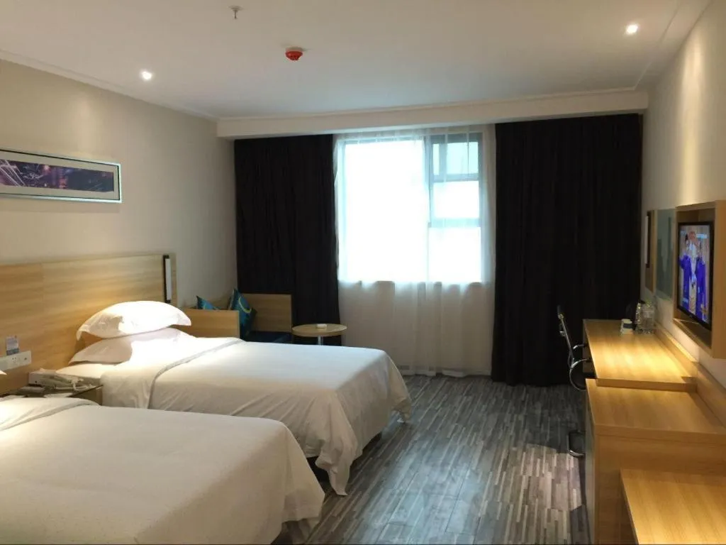 Bed in City Comfort Inn Xianning South Station Wanda