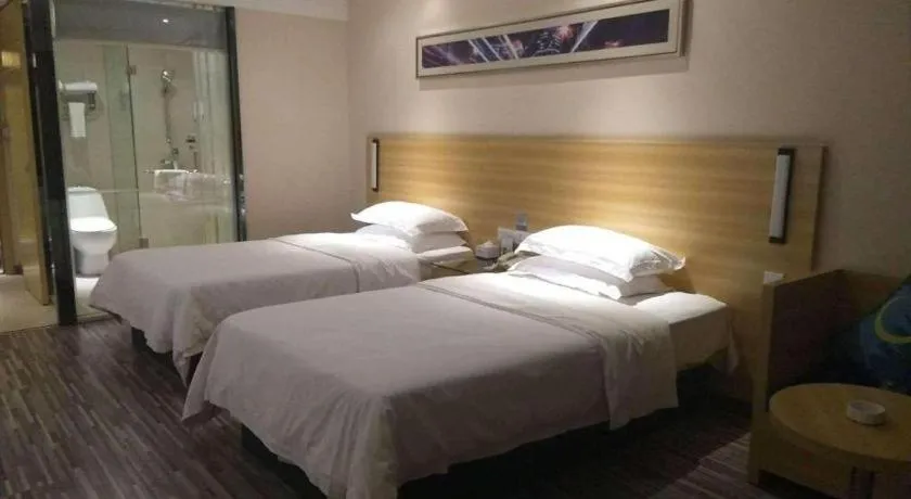 Bed in City Comfort Inn Xianning South Station Wanda