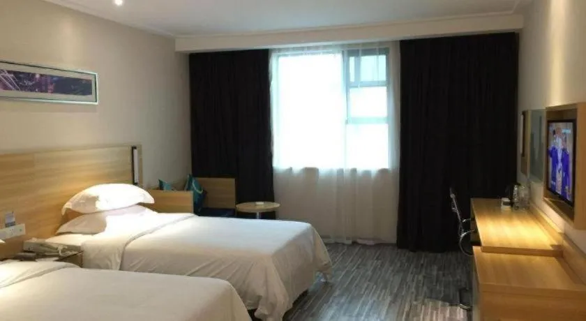 Bed in City Comfort Inn Xianning South Station Wanda