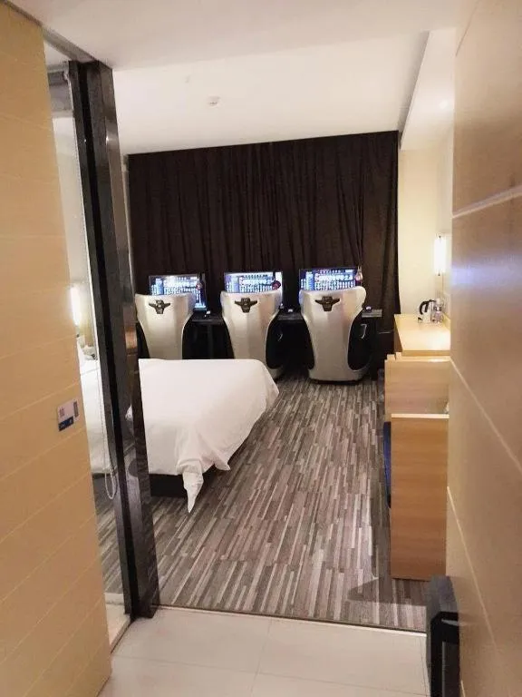 Bed in City Comfort Inn Xianning South Station Wanda