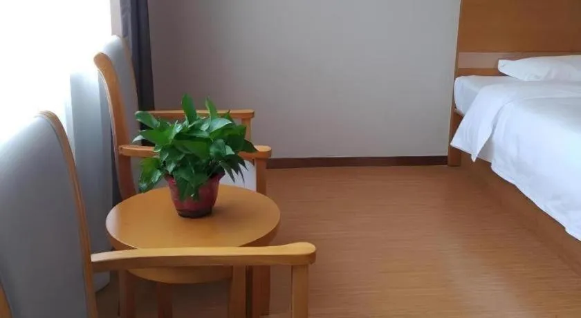 Bed in GreenTree Inn Anqing Yuexixian Wenquan Branch