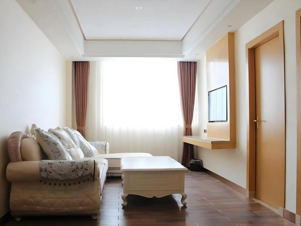 Bed in GreenTree Alliance Foshan West Station Luowu Road Hotel