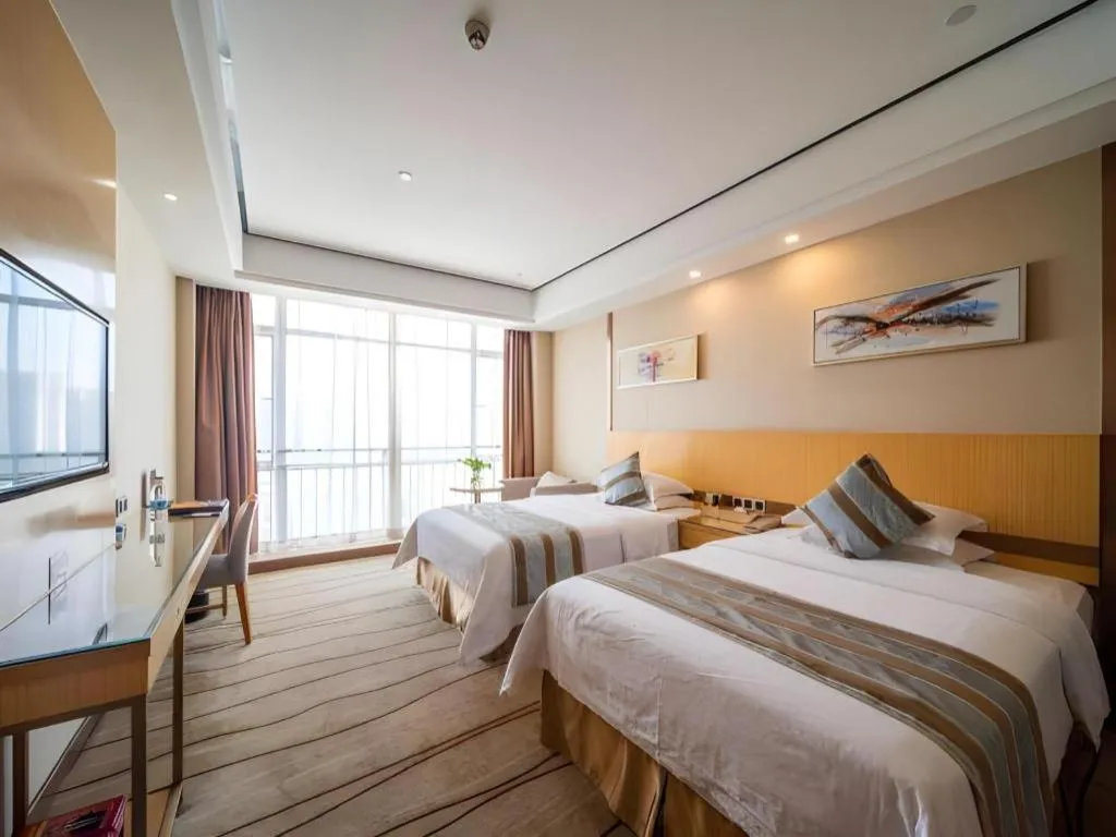 Bed in GreenTree Alliance Foshan West Station Luowu Road Hotel