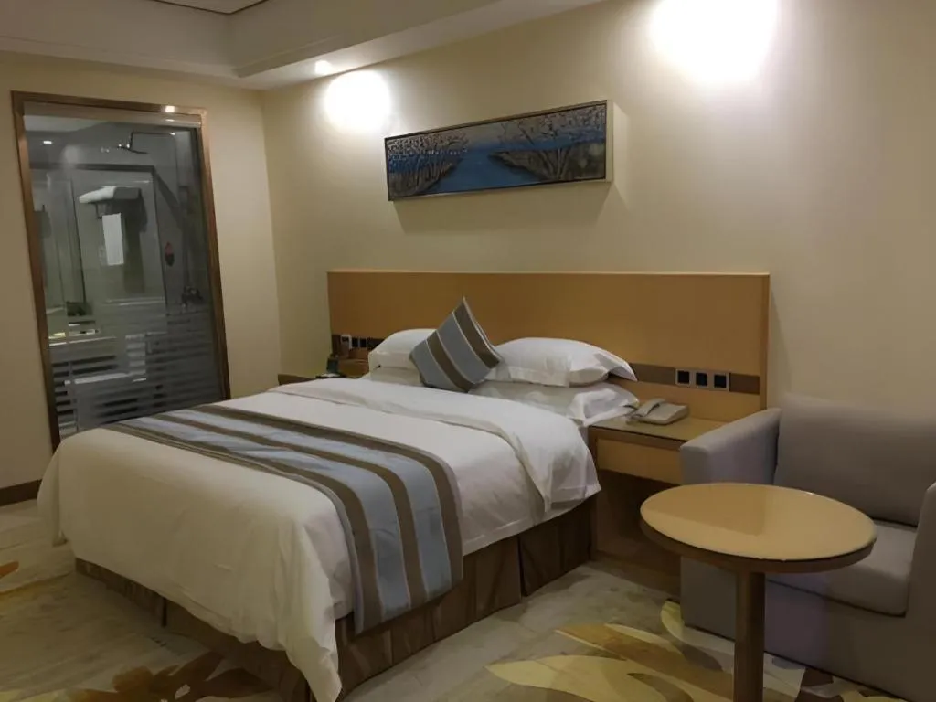 Bed in GreenTree Alliance Foshan West Station Luowu Road Hotel