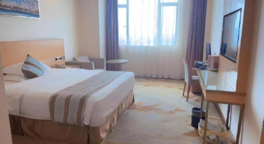 Bed in GreenTree Alliance Foshan West Station Luowu Road Hotel