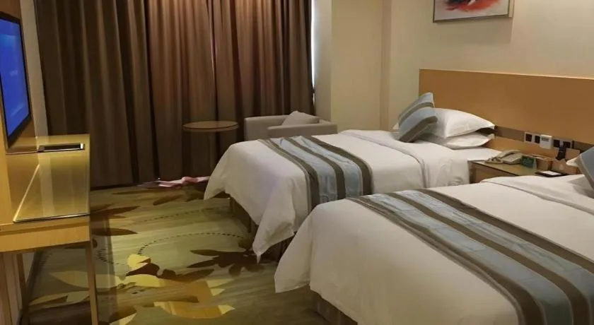 Bed in GreenTree Alliance Foshan West Station Luowu Road Hotel
