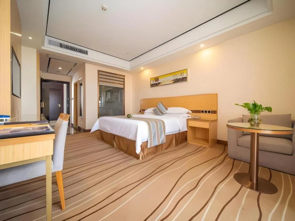Bed in GreenTree Alliance Foshan West Station Luowu Road Hotel