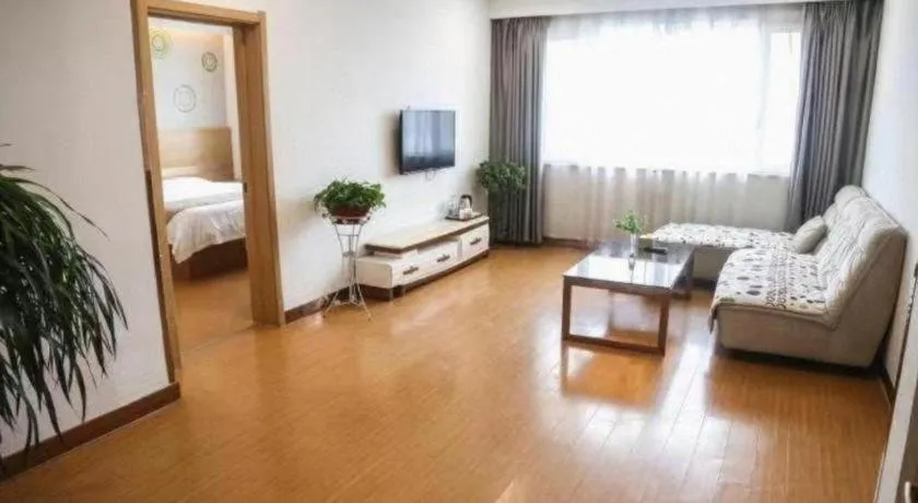 Bed in GreenTree Inn Shandong Heze Caoxian Zhuangzhai Town Oriental Times City Business Hotel