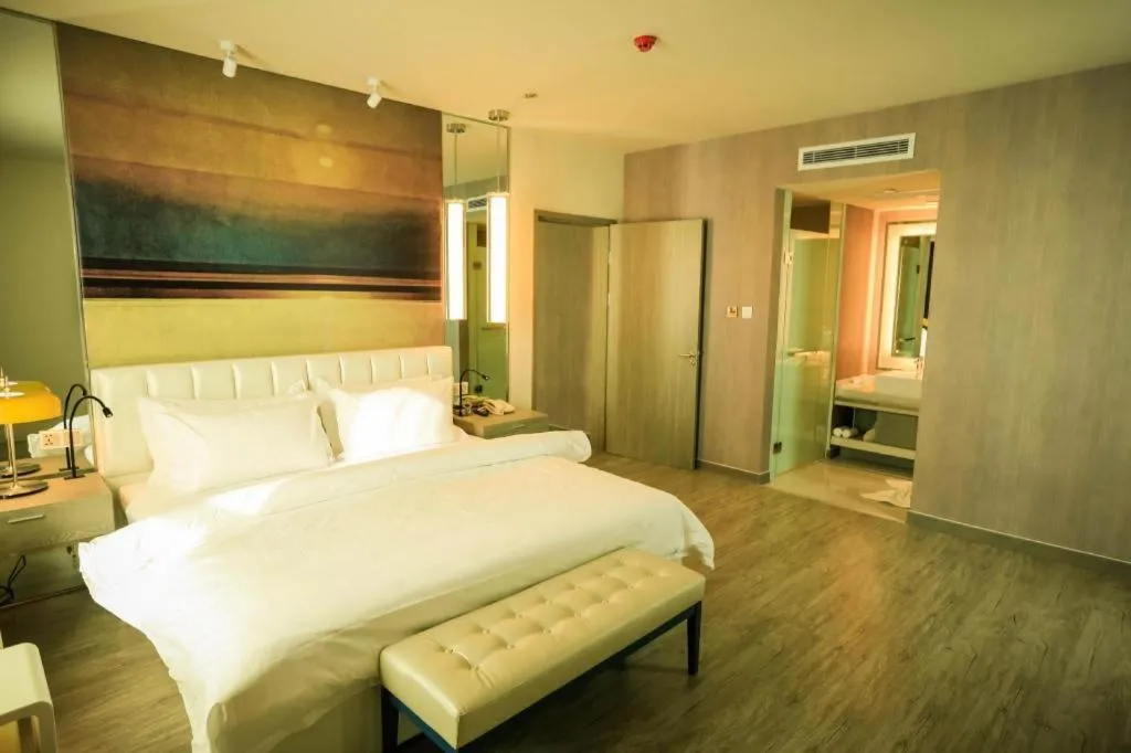 Bed in Jinjiang Metropolo Hotel - Turpan Administration Center