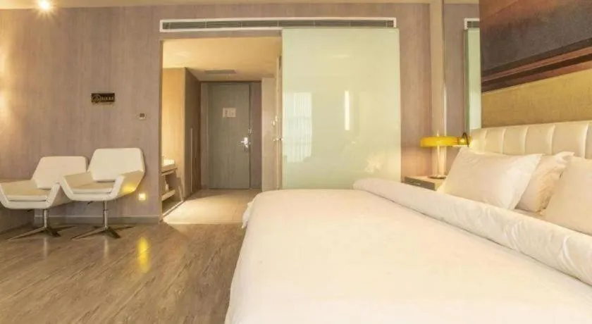 Bed in Jinjiang Metropolo Hotel - Turpan Administration Center