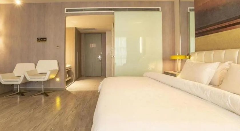 Bed in Jinjiang Metropolo Hotel - Turpan Administration Center