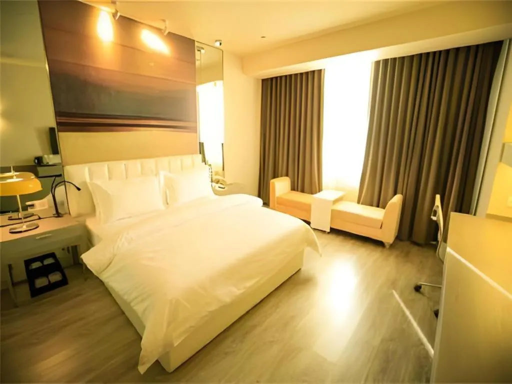 Bed in Jinjiang Metropolo Hotel - Turpan Administration Center