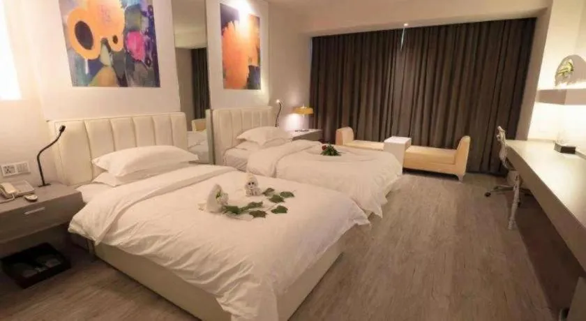 Bed in Jinjiang Metropolo Hotel - Turpan Administration Center