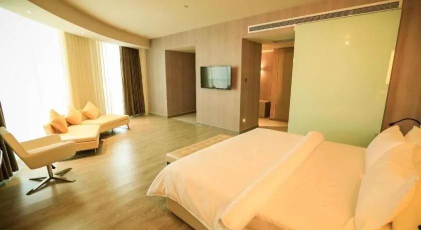 Bed in Jinjiang Metropolo Hotel - Turpan Administration Center