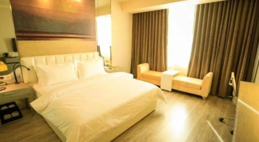 Bed in Jinjiang Metropolo Hotel - Turpan Administration Center