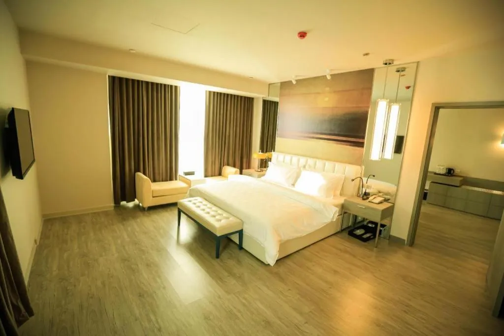 Bed in Jinjiang Metropolo Hotel - Turpan Administration Center